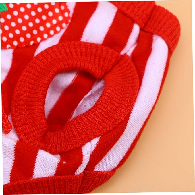 Kisangel Pet Diaper Washable Male Dog Shorts Stripe Design Comfortable Physiological Pants for Male Dogs s for Incontinence and Estrus Protection