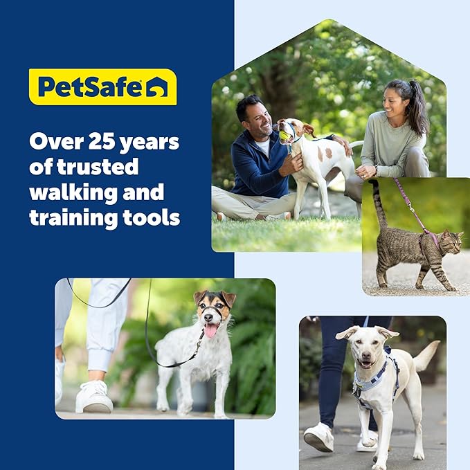 PetSafe Hands Free Adjustable Dog Leash - Great for Running, Jogging, Walking and Hiking - Wear Around the Waist - Black