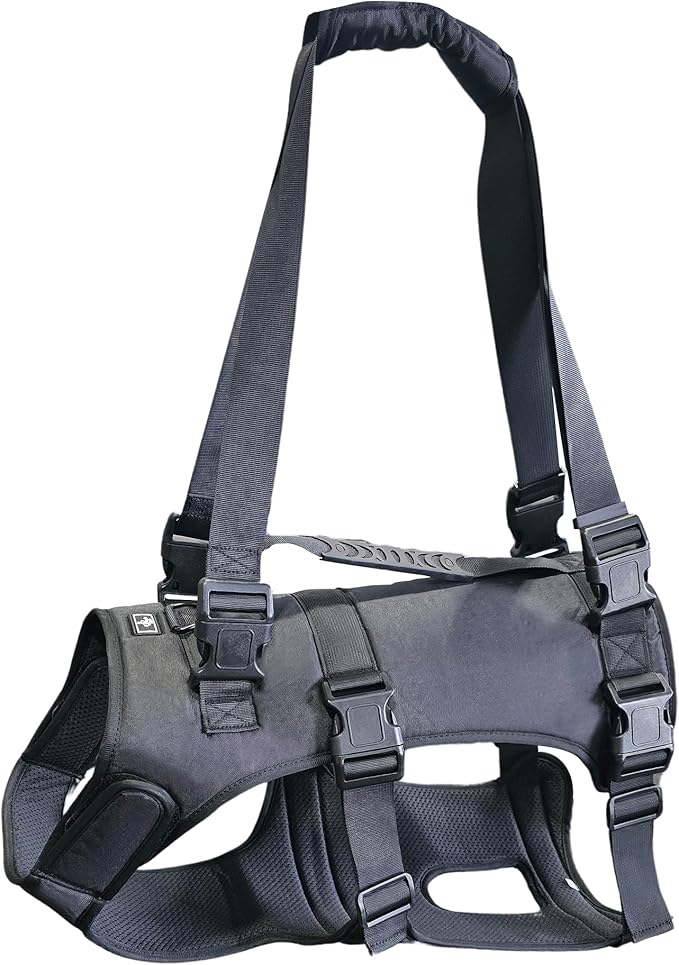 Doggie Stylz Dog Lift Harness for Large Dogs Full Body Support Sling Dog Carrier has Adjustable Handles Recovery Vest for Senior Dogs, Arthritis Joint Injuries, Mobility Aid Back Leg Support (XL)