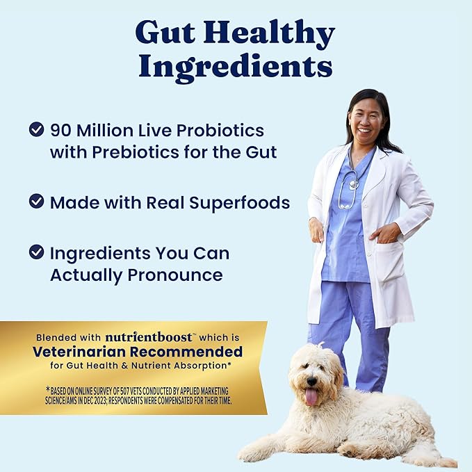 Solid Gold Toy & Small Breed Dog Food Dry Small Bites – Bison Healthy Whole Grain Dogfood – High Fiber Healthy Dog Kibble w/Probiotics for Gut Health – NutrientBoost™ – 3.75 lb