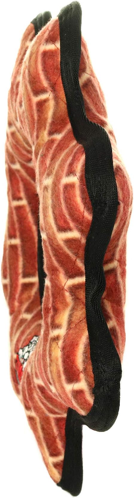 TUFFY - World's Tuffest Soft Dog Toy - MEGA -Multiple Layers. Made Durable, Strong & Tough. Interactive Play (Tug, Toss & Fetch). Machine Washable & Floats (Gear Ring Brick, Large 2 Pack)