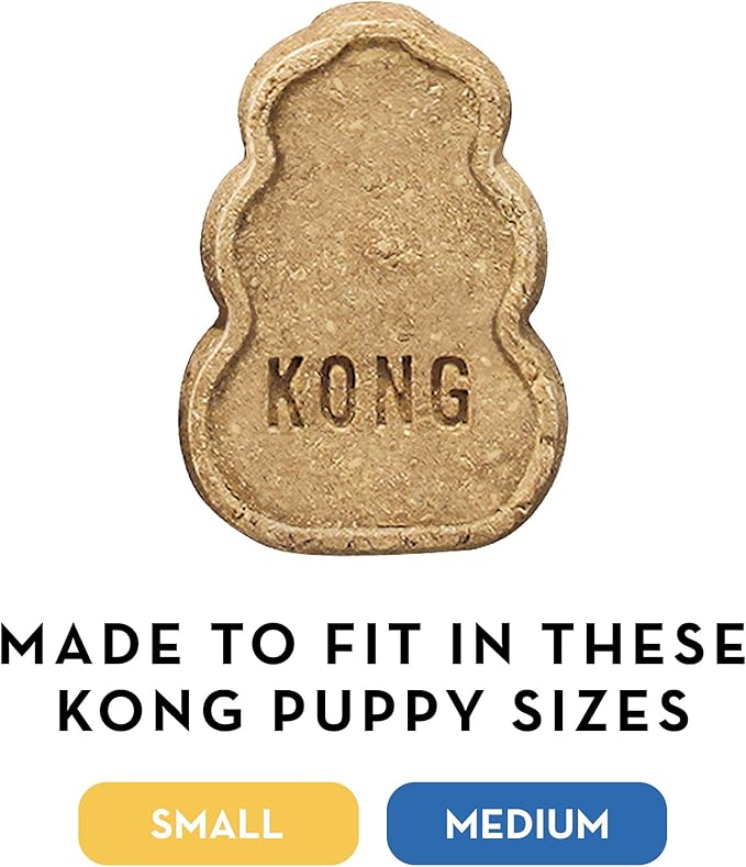 KONG Puppy Treats Combo Pack - Includes KONG Snacks, Easy Treat Spray & Ziggies - Dog Toy Filler Treats - For Small Puppies