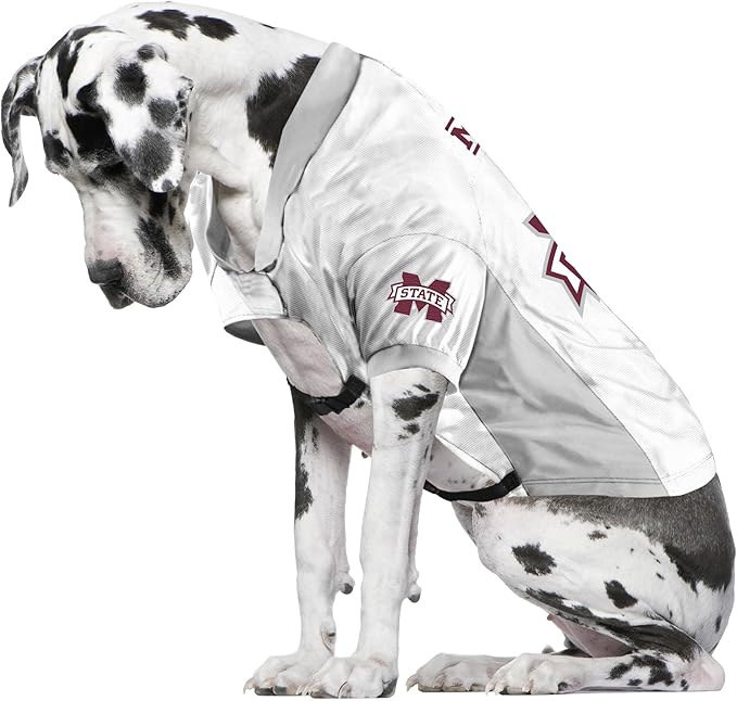 Littlearth Mississippi State Bulldogs NCAA Stretch Pet Jersey