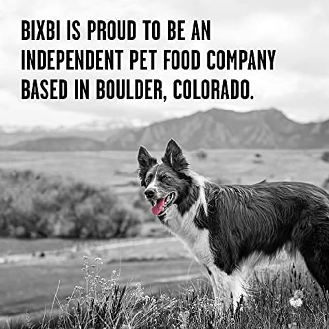 BIXBI Liberty Freeze-Dried Dog Food Topper & Treats, Duck – 95% Meat & Organs, No Refrigeration – USA Made, 26 oz