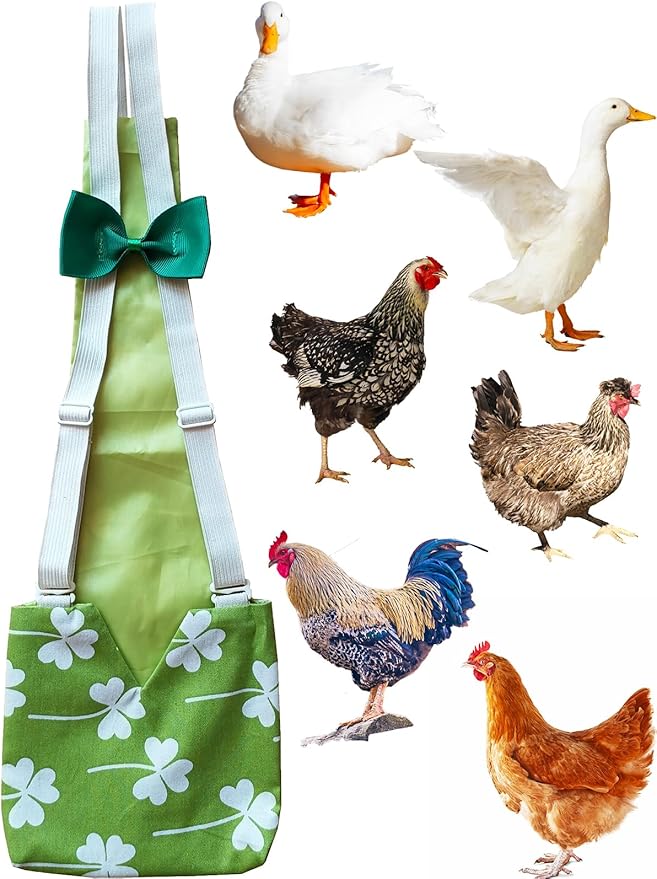 3 Pcs Large Chicken Diapers for Hens (L) - Duck Diapers for Real Ducks