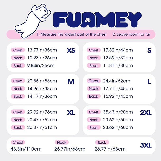FUAMEY Dog Coat for Large Dogs,Waterproof Dog Winter Jacket with Harness Built in Puppy Cold Weather Coats Reflective Pet Vest with Zipper Warm Fleece Dogs Snowsuit Windproof Pink Plaid 2XL