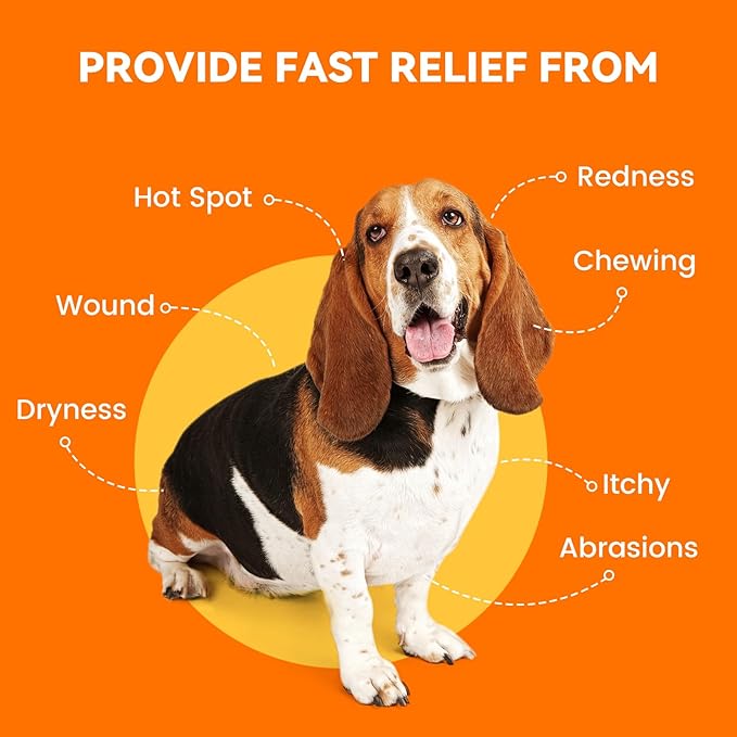 Hot Spot Spray for Dogs, Upgraded Quantum Silver Skin Spray for Dogs, Itch Relief and Hot Spot Treatment for Dogs, Supports Skin Infections and Irritations for All Animals, 2oz