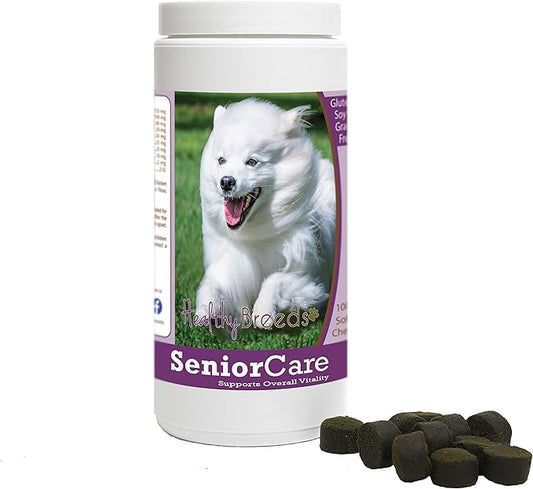 Healthy Breeds American Eskimo Dog Senior Dog Care Soft Chews 100 Count