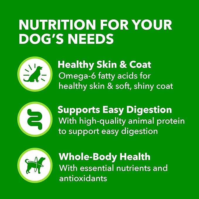 IAMS Proactive Health Wet Dog Food Adult, Canned Dog Food, Beef, Rice, Carrots & Green Beans Chunks in Gravy, 13 oz. Cans (Pack of 12)