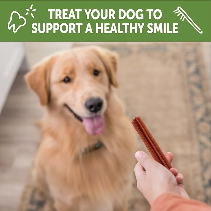 Whimzees Wellness Stix Dog Dental Treats, Natural Chews, Small Size Stick, (28 Count)