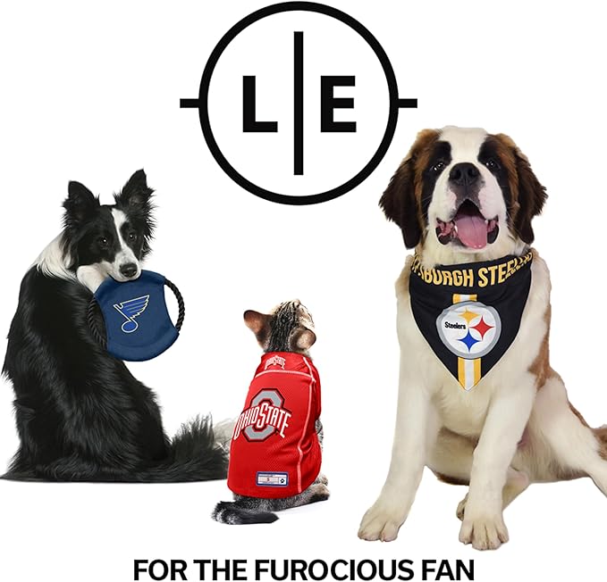 Littlearth NCAA Penn State Nittany Lions Stretch Pet Jersey, Team Color, Medium