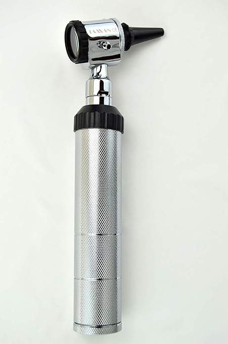 Otoscope ENT Diagnostic Set with Metal Adapter to USE Standard Disposable Speculum