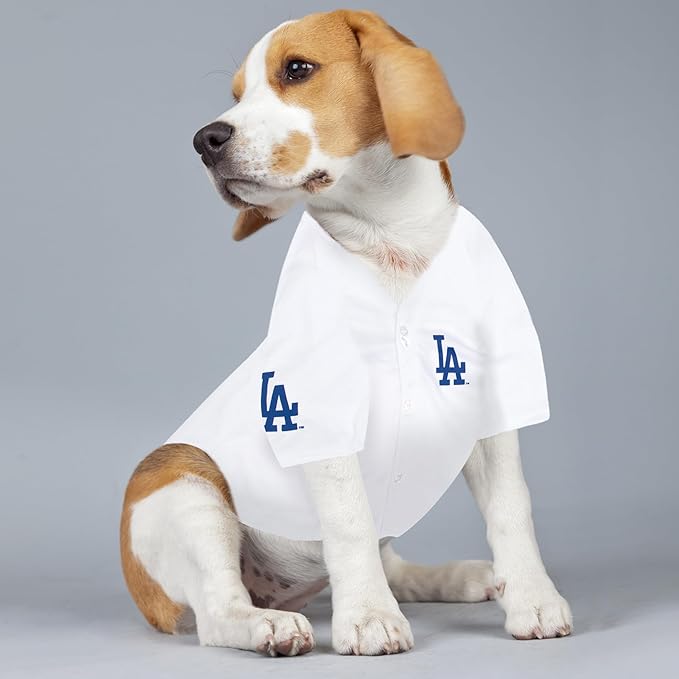 Pets First MLBPA Dog Jersey - Freddie Freeman #5 LA Dodgers Mesh Cat Jersey, X-Large