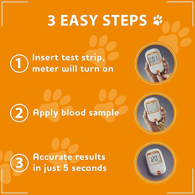 iPet PRO Blood Glucose Test Strips (Blood Glucose 25 ct. Test Strips)