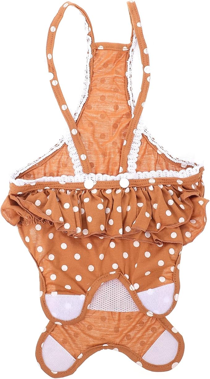 1pc Dog Diaper Panties for Female Dogs Breathable and Absorbent Design for Menstruation and Stylish Pattern