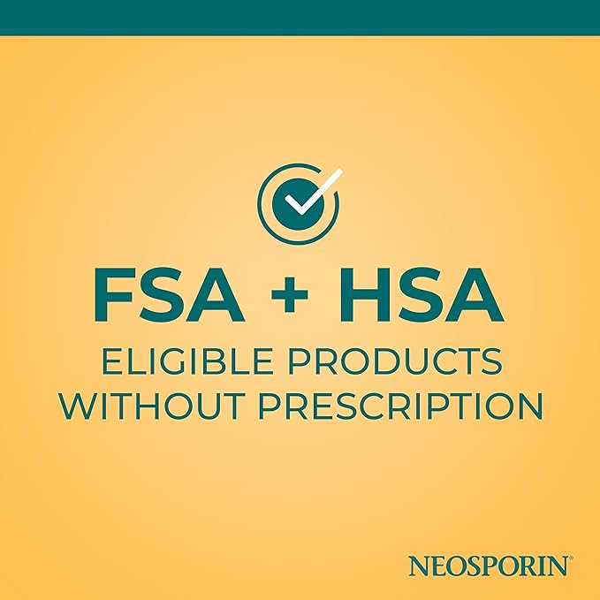 Neosporin + Maximum-Strength Pain Relief Dual Action Ointment, First Aid Topical Antibiotic & Analgesic Ointment for 24-Hour Infection Protection with Bacitracin Zinc & Pramoxine HCl,.5 oz (Pack of 2)