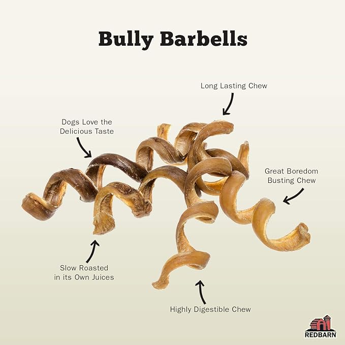 Redbarn Pet Products Bully Springs for Dogs, Pack of 25