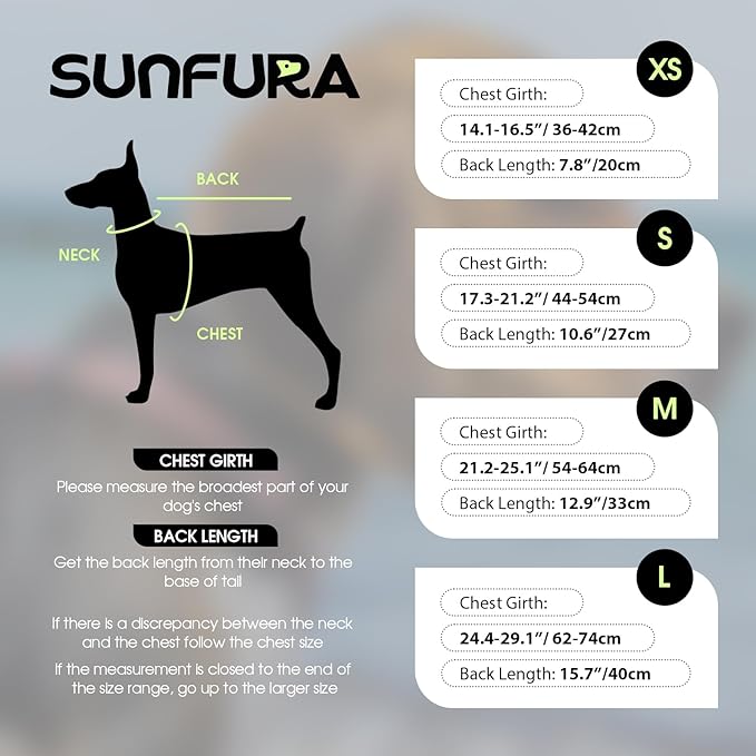 SUNFURA Dog Life Jacket Shark Life Vest for Dogs, Adjustable Swmming Vest with High Buoyancy, Safety Lifesaver with Rescue Handle for French Bulldog Small Medium Breeds, Green XS