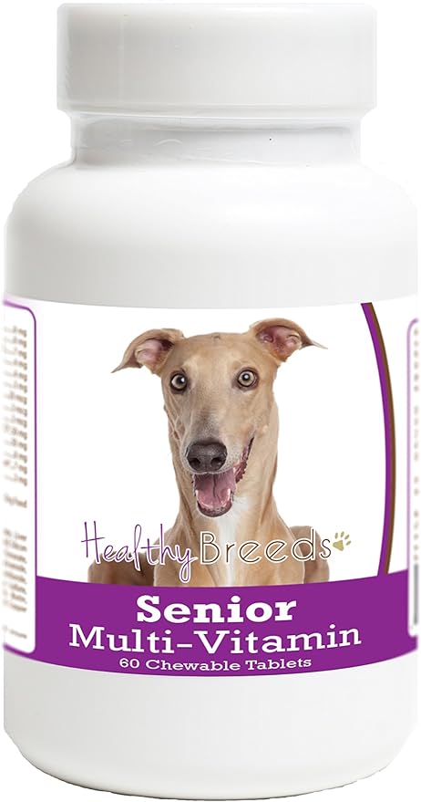 Healthy Breeds Italian Greyhound Senior Dog Multivitamin Tablets 60 Count