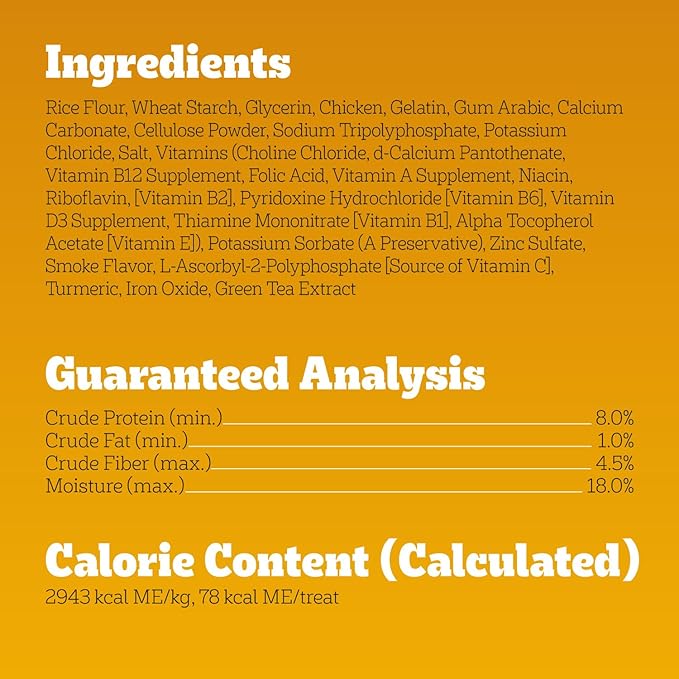 Pedigree Dentastix Large Dog Treats, Original Flavor with Real Chicken, 1.66 lb. Bag (32 Treats Total)