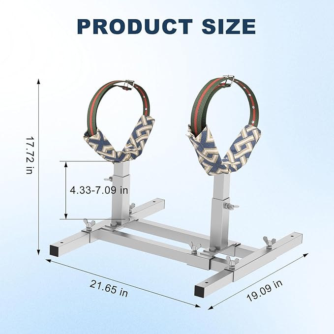 Dog Breeding Stand, Pet Fixed Bracket with Adjustable Length and Height, Shoulder Height 5.9-13.8in, Miniature Dog Breeding and Bathing Supplies