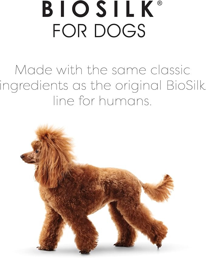 BioSilk for Dogs Silk Therapy Conditioner with Natural Coconut Oil | Pet Conditioner - 6 Pack
