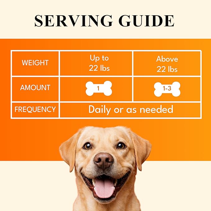 Multivitamin Chews for Dogs - Joint Support + Digestive Enzymes & Probiotics - Dog Multivitamins Chewable - Puppy & Senior Dog Vitamins - Daily Dog Multivitamin (90 Soft Chews)