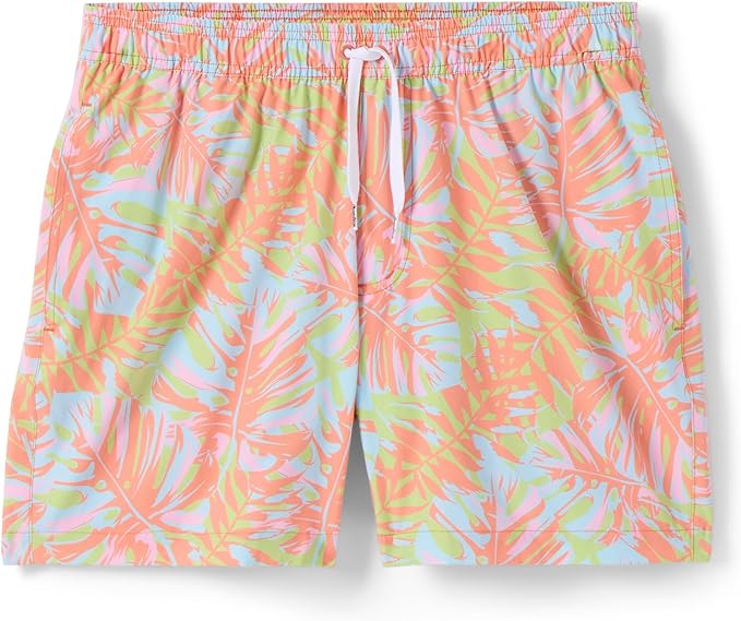 Tipsy Elves Men's Stretch Swim Trunks 7 Inch Inseam 4-Way Stretch with Mesh Liner - Quick-Dry Funny Swimwear Bathing Suit