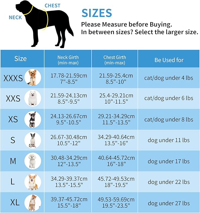 AIITLE Small Harness for Puppy with A Leash - Dog Vest Harness with Super Breathable Mesh, Reflective No-Pull Pet Harness for Outdoor Walking, Running for Small Dogs, Cats Yellow XXS