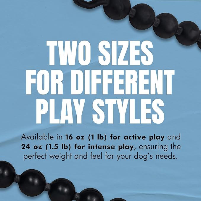 Vigor Interactive Dog Toy – Weighted & Flexible for Shake and Fetch Play – 1.5 lb (24 oz)