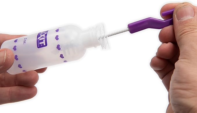 Lixit Nursing Bottle Kits for Puppies, Kittens, Guinea Pigs, Ferrets, Rabbits, Raccoons, Squirrels and Other Pets That Need Hand Feeding (2 Ounce (Pack of 1), Clear)
