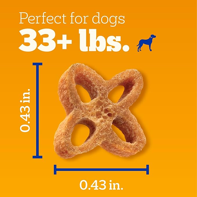 Pedigree Dentastix Chewy Chunx Large Dog Dental Treats Chicken Flavor, 13.5 oz. Bag