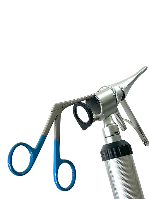 Otoscope Kit with Alligator Forceps Specula Extra Bulbs Veterinary Diagnostics Instrument Kit - Artlab