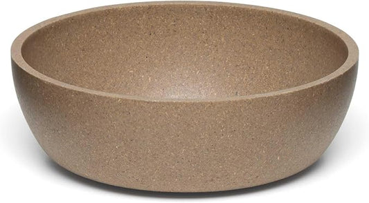 Loving Pets - Dolce Bamboo - Eco-Friendly Pet Bowls & Dishes for Dog, Cats, Puppy Food and Water Bowl -Sustainable and Dishwasher Safe, Made with Real Bamboo (Small, Coffee-Brown)