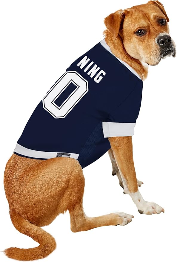 Pets First NHL Tampa Bay Lightning Jersey for Dogs & Cats, Small. - Let Your Pet Be A Real NHL Fan!