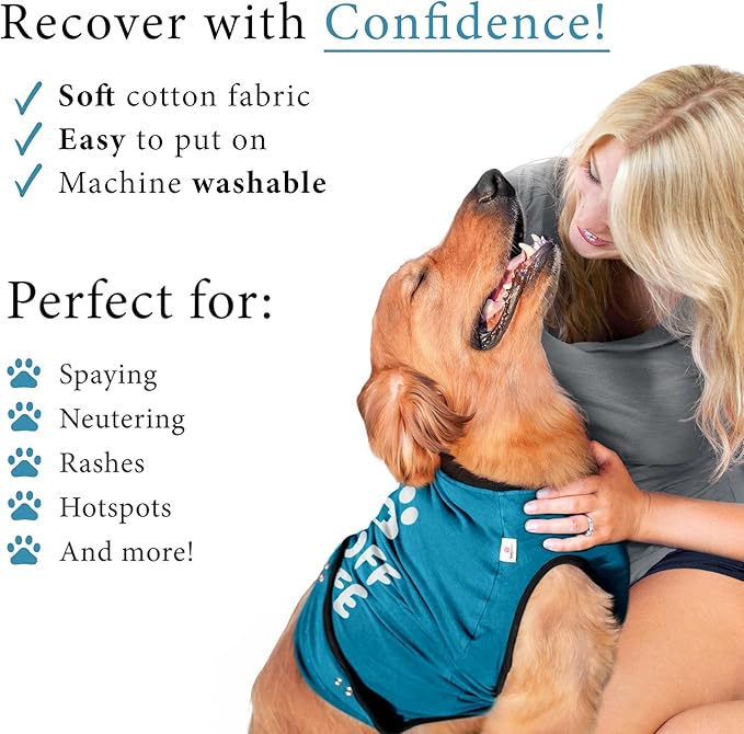 BellyGuard Dog Surgery Recovery Suit, Dog Onesie for Post-Op Care, Recovery Apparel for Female and Male, Surgical Body Cover for Canine Healing Support