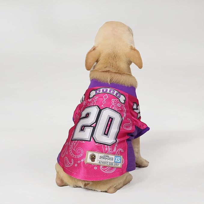 Snoop Doggie Doggs Deluxe Pet Jersey, Boss Lady, X-Small