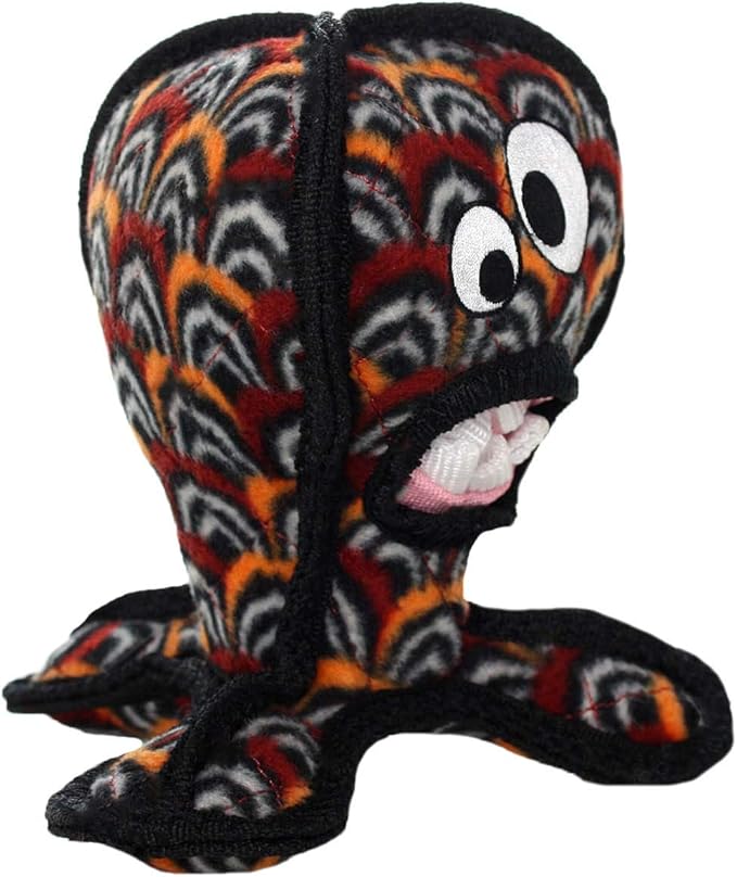 TUFFY® - World's Tuffest Soft Dog Toy - Alien - Multiple Layers. Made Durable, Strong & Tough. Interactive Play (Tug, Toss & Fetch). Machine Washable & Floats. (G3 Vulture, Large 2 Pack)