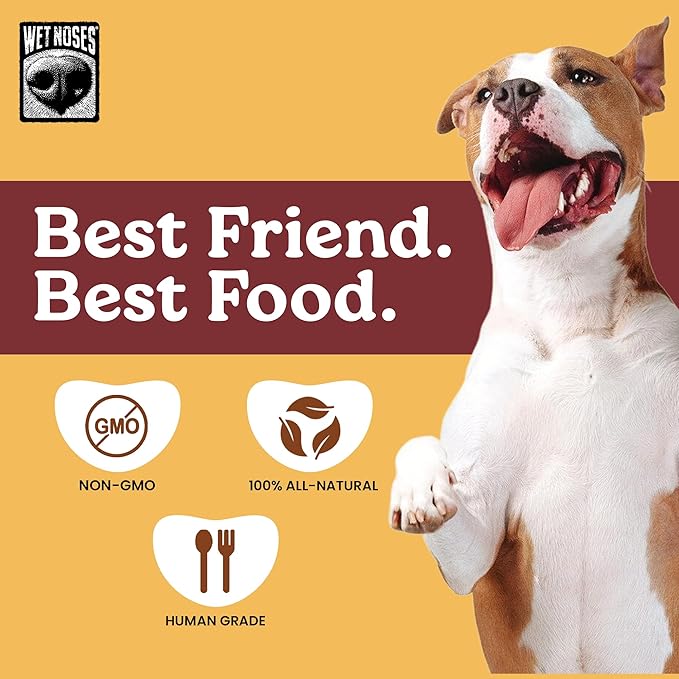 Wet Noses Training Treats – All-Natural, Human-Grade, Non-GMO, Healthy Training & Delicious Snacks for Dogs, for All Dog Sizes & Breeds – Sweet Potato, 14oz (2 Pack)