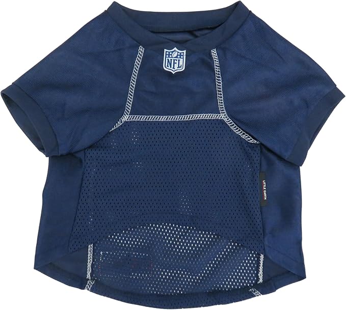 Littlearth NFL Seattle Seahawks Basic Pet Jersey, Team Color, X-Small