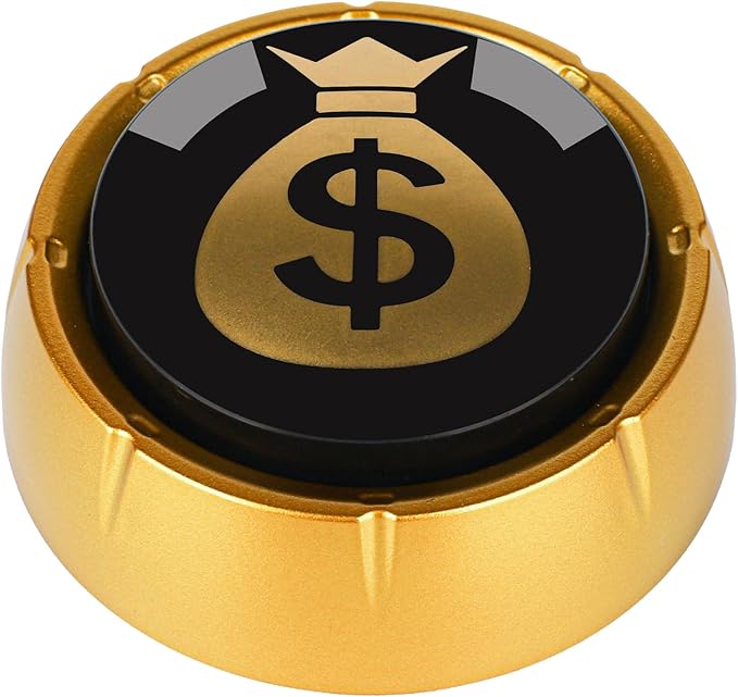 Talking Button,Button-Complete Red/Black… (Gold Black)