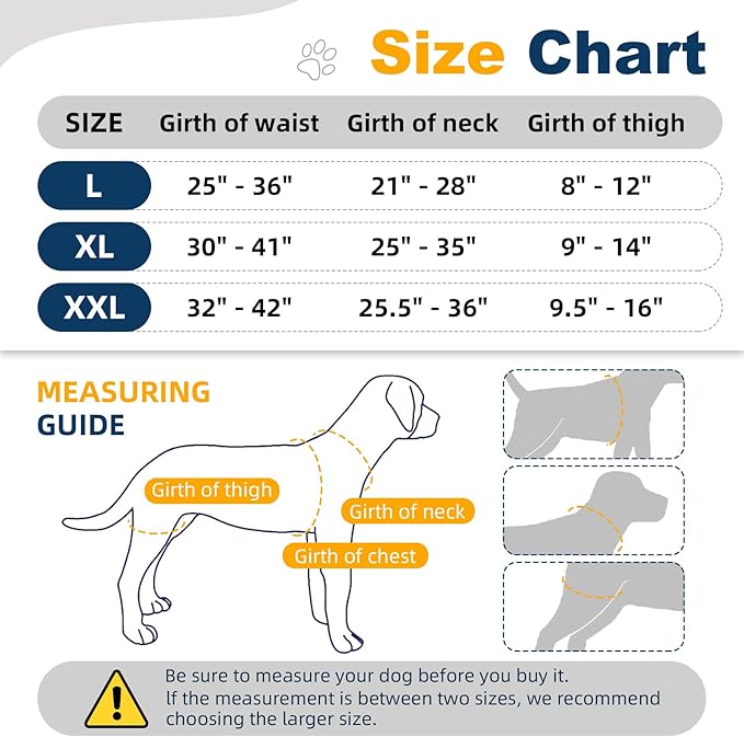 CHAMIN Dog Hip Brace with Back Handheld Design, Support for Hip Dysplasia, Arthritis, Back Leg limping, Reduce Hip Pain & Accelerated Recovery After Surgery etc(Extra Extra Large)