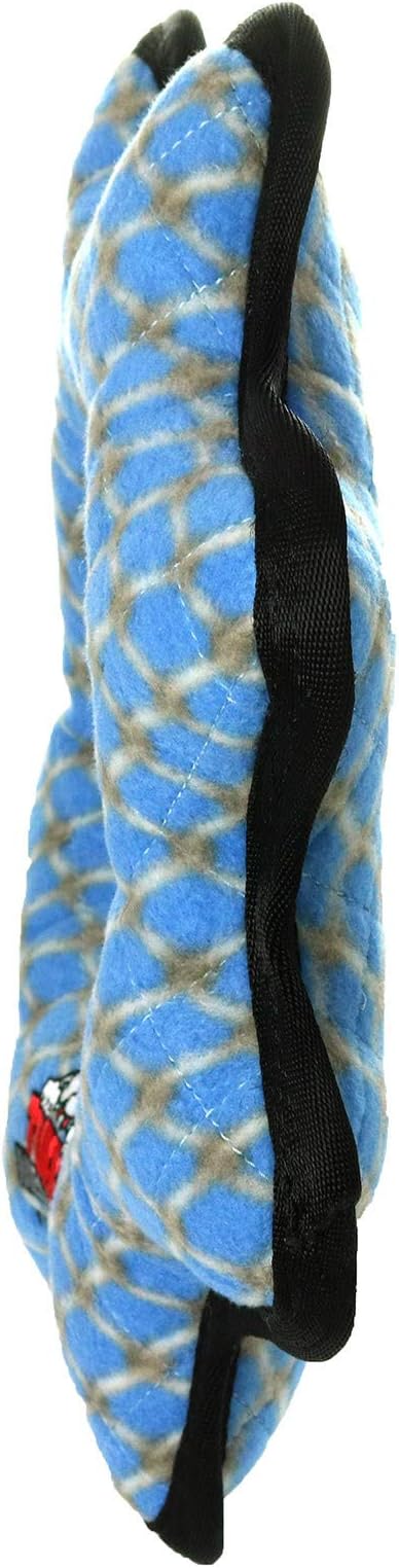 TUFFY - World's Tuffest Soft Dog Toy - MEGA -Multiple Layers. Made Durable, Strong & Tough. Interactive Play (Tug, Toss & Fetch). Machine Washable & Floats (Gear Ring Chain Link, Large 2 Pack)