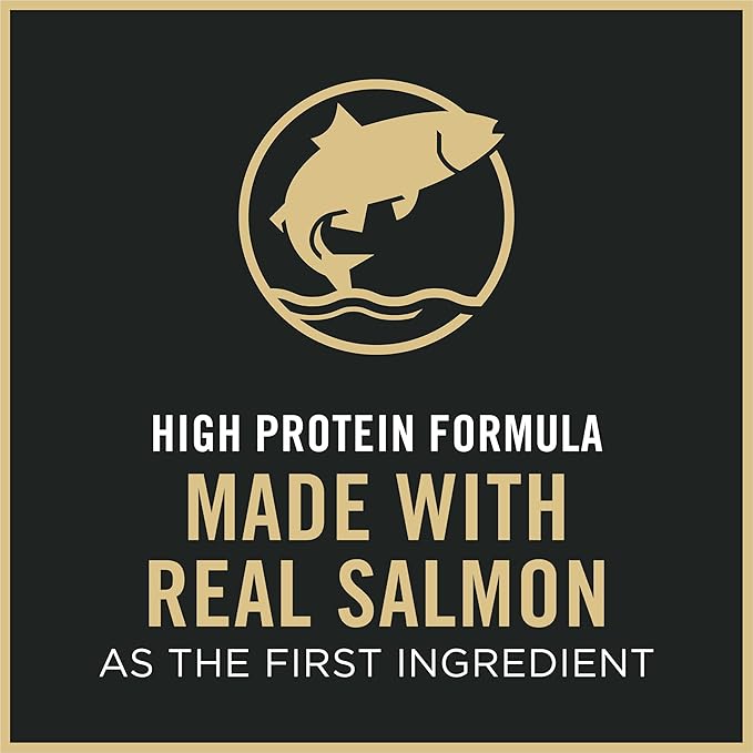 Purina Pro Plan Sensitive Skin and Stomach Senior Cat Food Salmon and Rice Formula - 7 lb.
