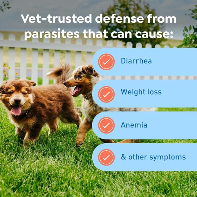 Interceptor Plus Prevention for Heartworm + 4 Other Worms for Dogs 2-8 lbs. | 1 Chew, 1-Month Supply