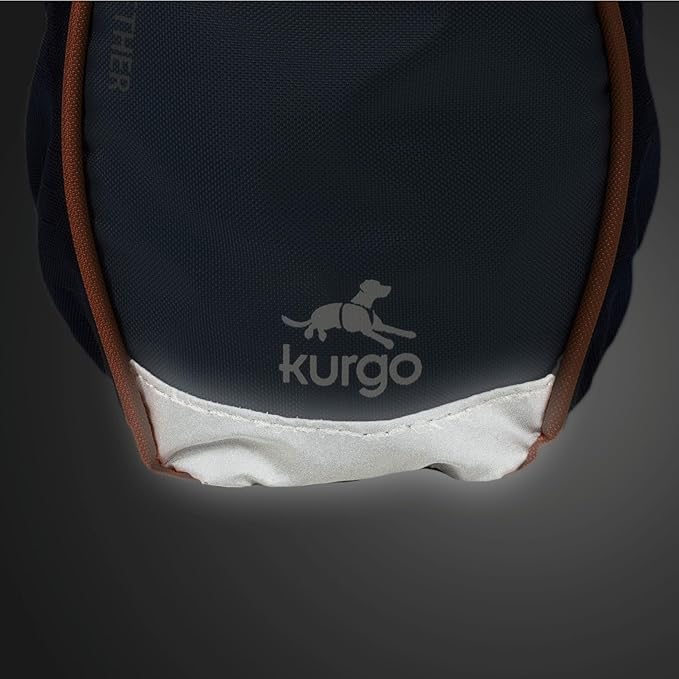 Kurgo Go Stuff It Dog Treat Bag, Training Treat Pouch Bag for Dogs, Treat Pouches for Pets, Hands-Free Pouch Waist, Reflective, Includes Carabiner (Chili Red)