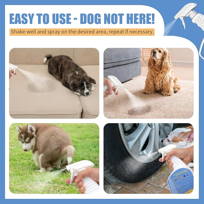16 Fl Oz Training Aid to Stop Dogs from Marking Inside The House - Gentle and Effective Pet Behavior Aid - Help Dogs Stop Marking in Your Home