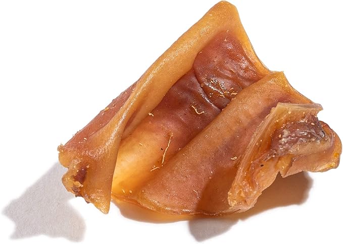 Jack&Pup Pig Ears Slivers (2Lb) - All Natural Single Ingredient Pork Strips Dog Treats, Excellent Rawhide Alternative, Dog Chews for Large and Small Dogs (2Lb)