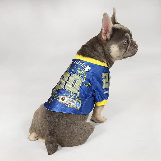 Snoop Doggie Doggs Deluxe Pet Jersey, Halftime, Medium