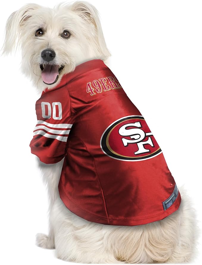 Littlearth NFL Unisex NFL Pet Premium Jersey
